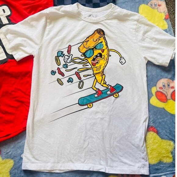 set of 4 boys t shirts size Large 10/12 - Picture 2 of 9